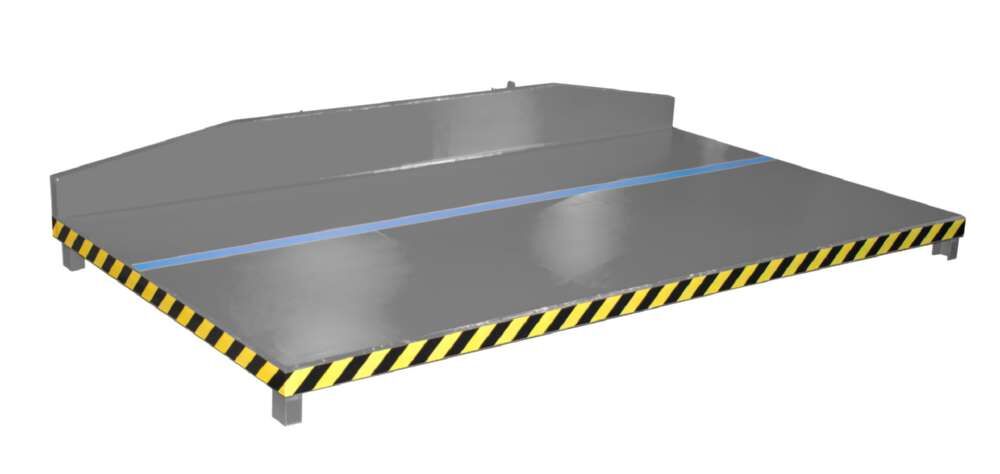 Bauer Restgitter Palette RGP-1 lackiert mausgrau 1540 x 2500 x 375 mm Bauer Restgitter Palette RGP-1 lackiert mausgrau 1540 x 2500 x 375 mm