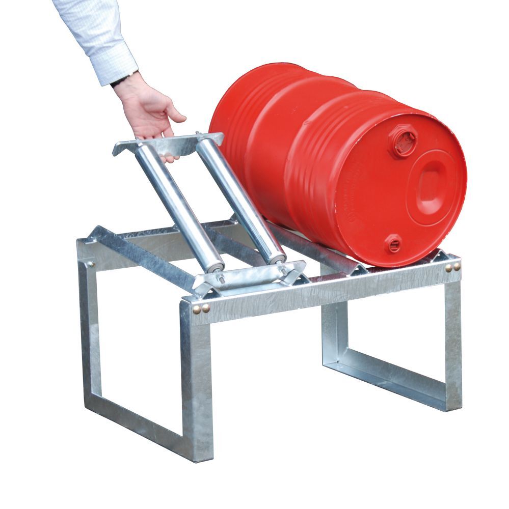 Bauer Rollenauflage RA 60 feuerverzinkt Produktbild Bauer Rollenauflage RA 60 feuerverzinkt