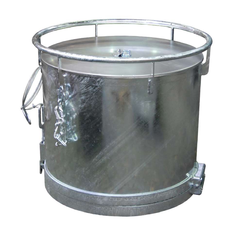 Bauer Rundbehälter RB 300 feuerverzinkt Produktbild Bauer Rundbehälter RB 300 feuerverzinkt