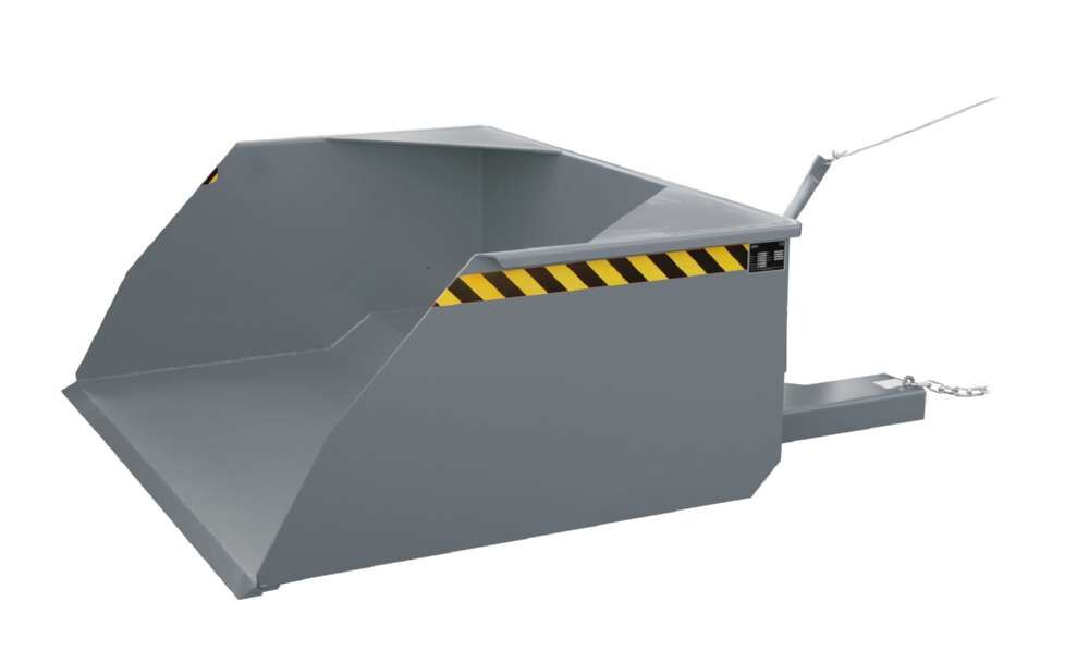 Bauer Schaufel BSE 100 Tragfähigkeit bis 2000 kg lackiert mausgrau Produktbild Bauer Schaufel BSE 100 Tragfähigkeit bis 2000 kg lackiert mausgrau