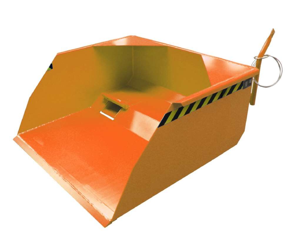 Bauer Schaufel BSM 75 Tragfähigkeit bis 1500 kg lackiert gelborange Produktbild Bauer Schaufel BSM 75 Tragfähigkeit bis 1500 kg lackiert gelborange