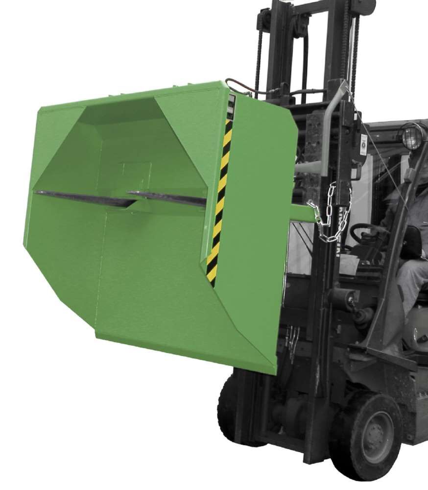 Bauer Schaufel BSM 100 Tragfähigkeit bis 2000 kg lackiert resedagrün RAL 6011 Produktbild Bauer Schaufel BSM 100 Tragfähigkeit bis 2000 kg lackiert resedagrün RAL 6011