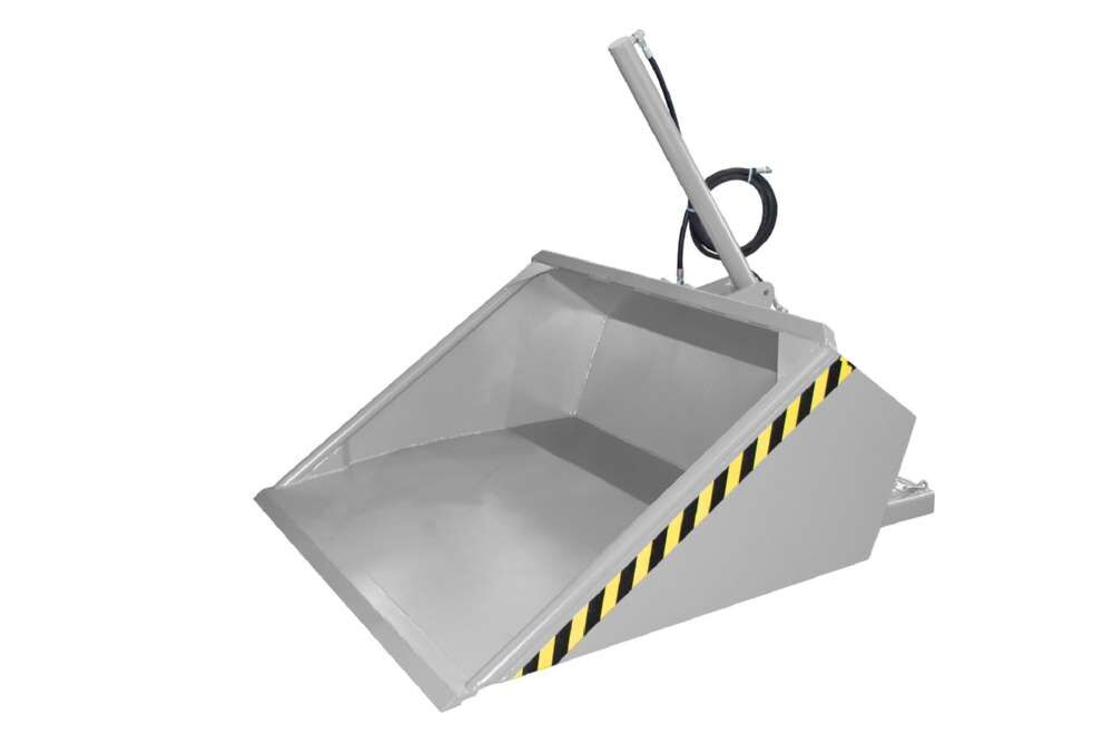 Bauer Schaufel DGS 950 Tragfähigkeit bis 1000 kg lackiert mausgrau RAL 7005 Produktbild Bauer Schaufel DGS 950 Tragfähigkeit bis 1000 kg lackiert mausgrau RAL 7005