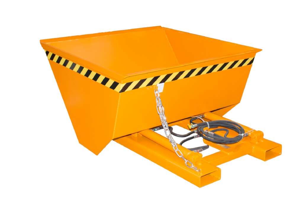 Bauer Schaufel HVR 50 Hydraulische Schaufel mit 2 Zylindern lackiert gelborange Produktbild Bauer Schaufel HVR 50 Hydraulische Schaufel mit 2 Zylindern lackiert gelborange