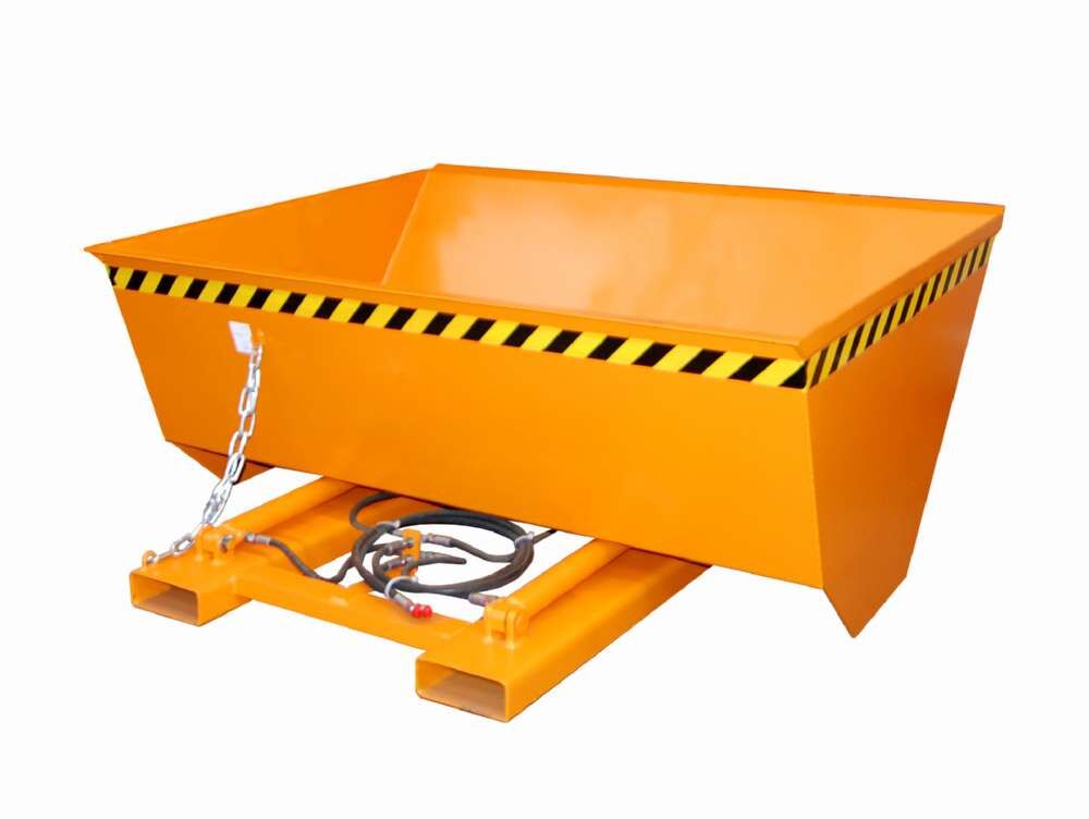 Bauer Schaufel HVR 100 Tragfähigkeit bis 2000 kg lackiert gelborange Breite 1830 mm Produktbild Bauer Schaufel HVR 100 Tragfähigkeit bis 2000 kg lackiert gelborange Breite 1830 mm