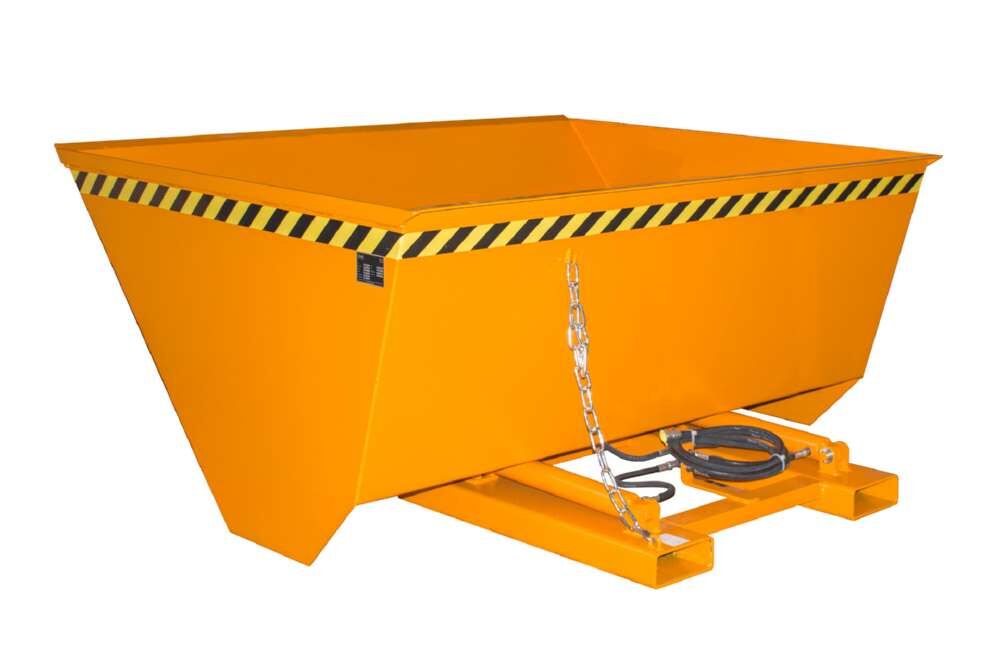 Bauer Schaufel HVR 150 Hydraulische Schaufel mit 2 Zylindern lackiert gelborange Produktbild Bauer Schaufel HVR 150 Hydraulische Schaufel mit 2 Zylindern lackiert gelborange