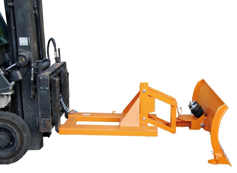 Bauer Schneepflug SCH US 150 gelborange 1500 x 585 x 1680 mm Produktbild Bauer Schneepflug SCH US 150 gelborange 1500 x 585 x 1680 mm