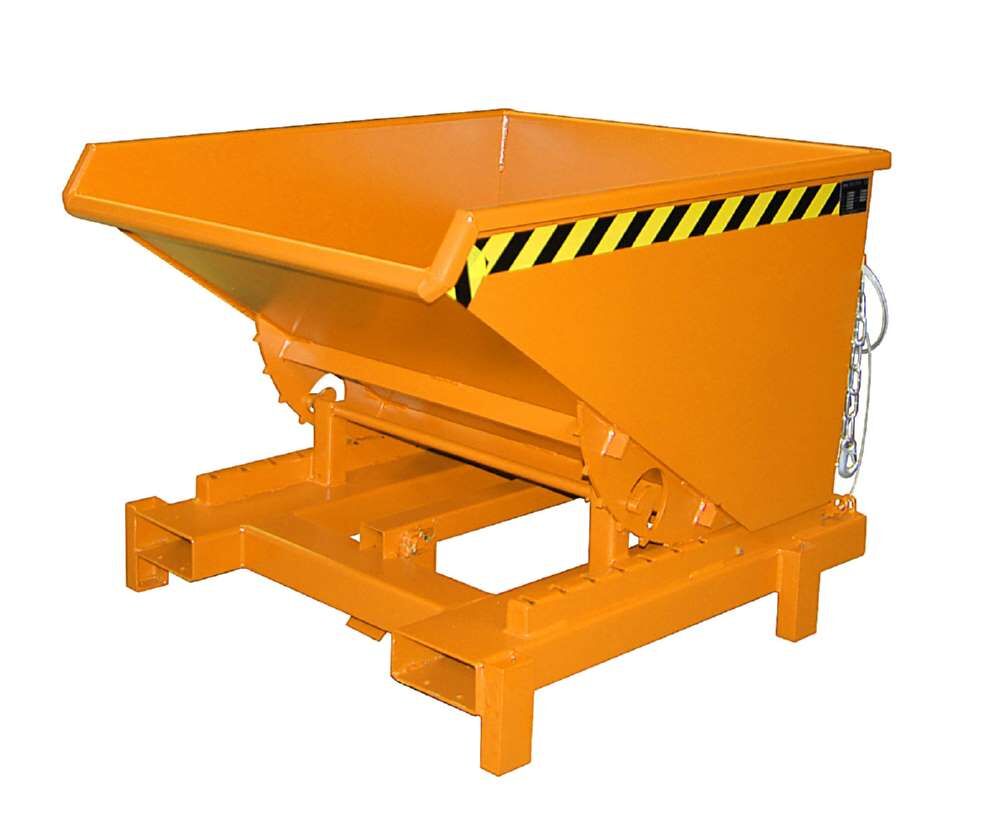 Bauer Schwerlast-Kipper SK 600 Tragkraft 4000 kg lackiert in der Farbe Gelborange Produktbild Bauer Schwerlast-Kipper SK 600 Tragkraft 4000 kg lackiert in der Farbe Gelborange