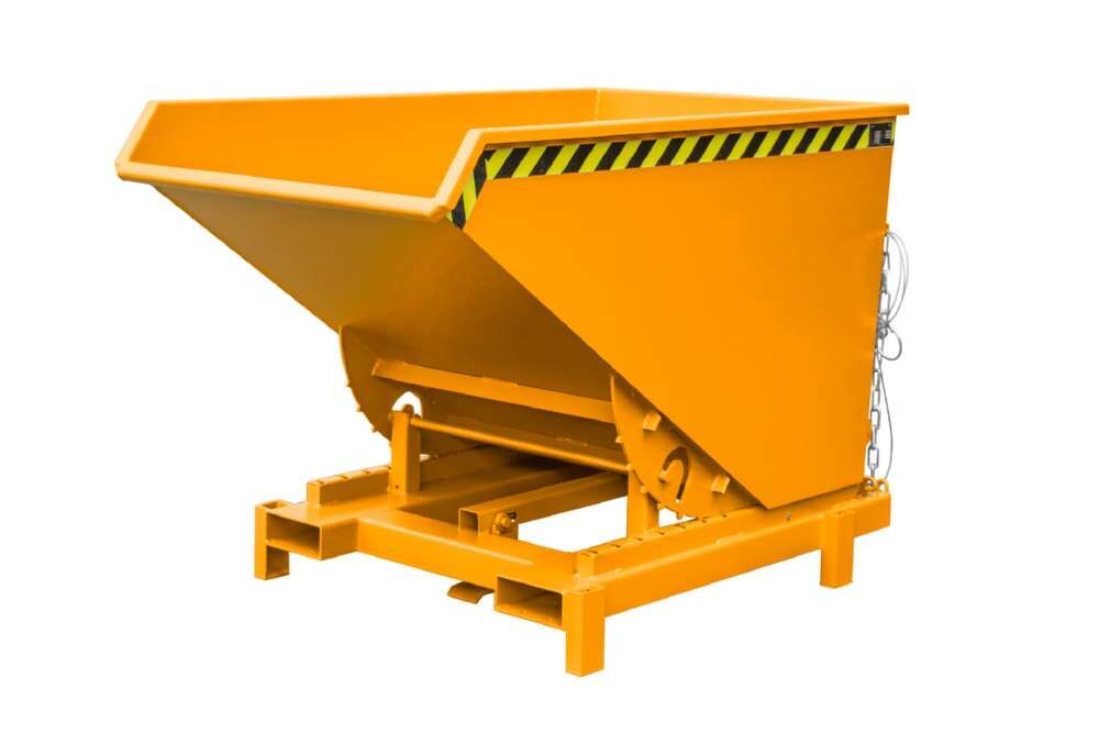 Bauer Schwerlast-Kipper SK 1200 Tragkraft 4000 kg lackiert in der Farbe Gelborange Produktbild Bauer Schwerlast-Kipper SK 1200 Tragkraft 4000 kg lackiert in der Farbe Gelborange