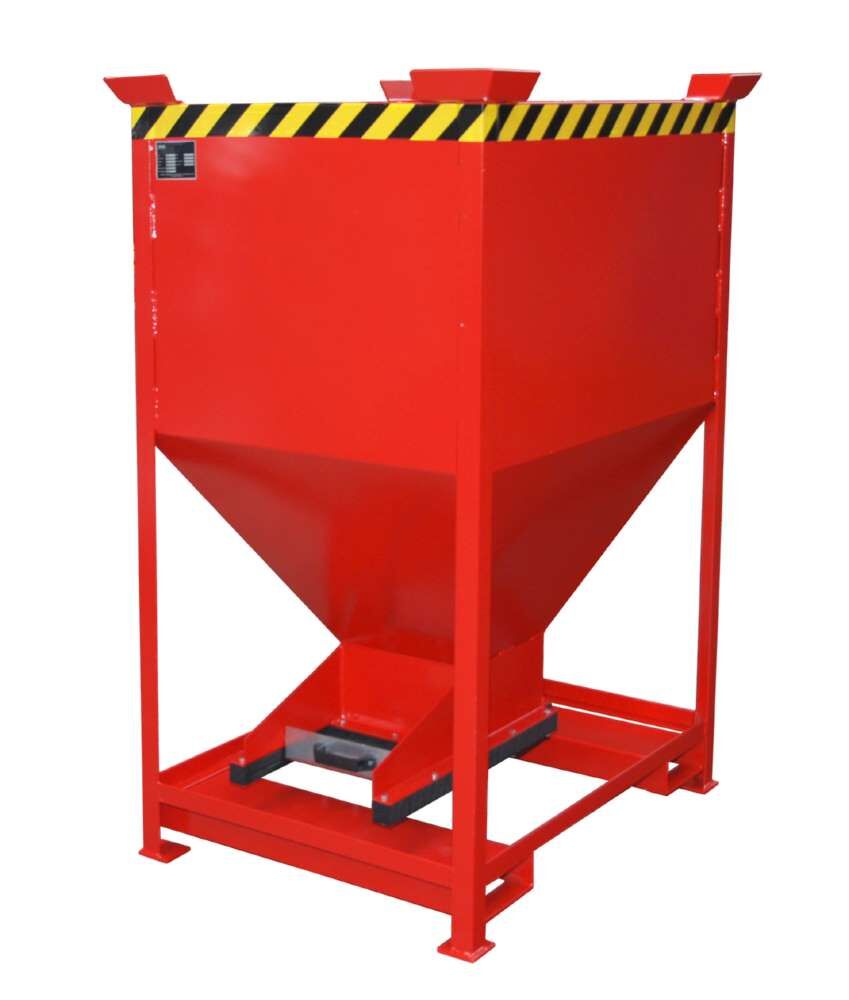 Bauer Silobehälter SG-D 600 lackiert feuerrot Produktbild Bauer Silobehälter SG-D 600 lackiert feuerrot