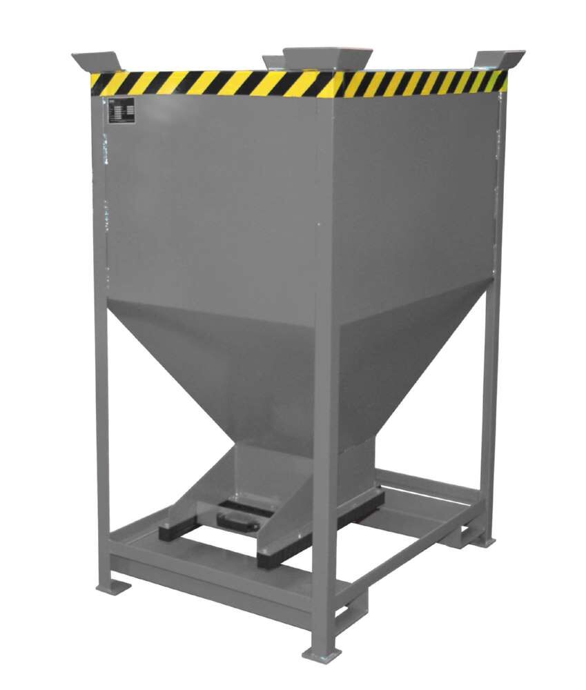 Bauer Silobehälter SG-D 600 lackiert mausgrau Entleerung von Schüttgütern Produktbild Bauer Silobehälter SG-D 600 lackiert mausgrau Entleerung von Schüttgütern