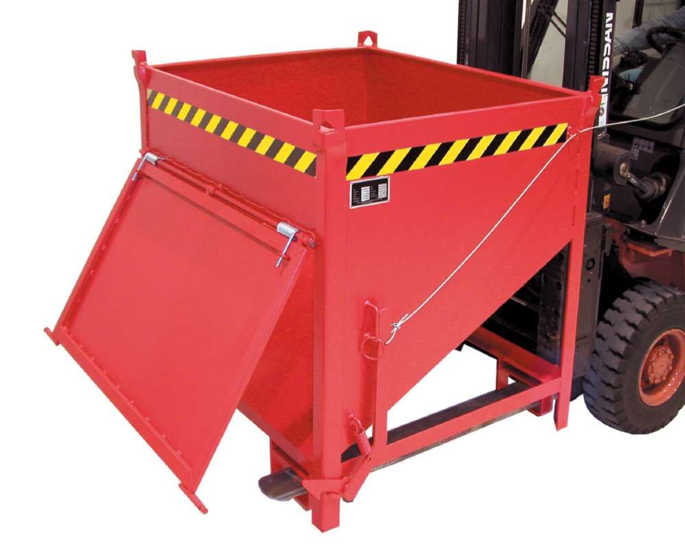 Bauer Silobehälter SGK 75 lackiert feuerrot Produktbild Bauer Silobehälter SGK 75 lackiert feuerrot