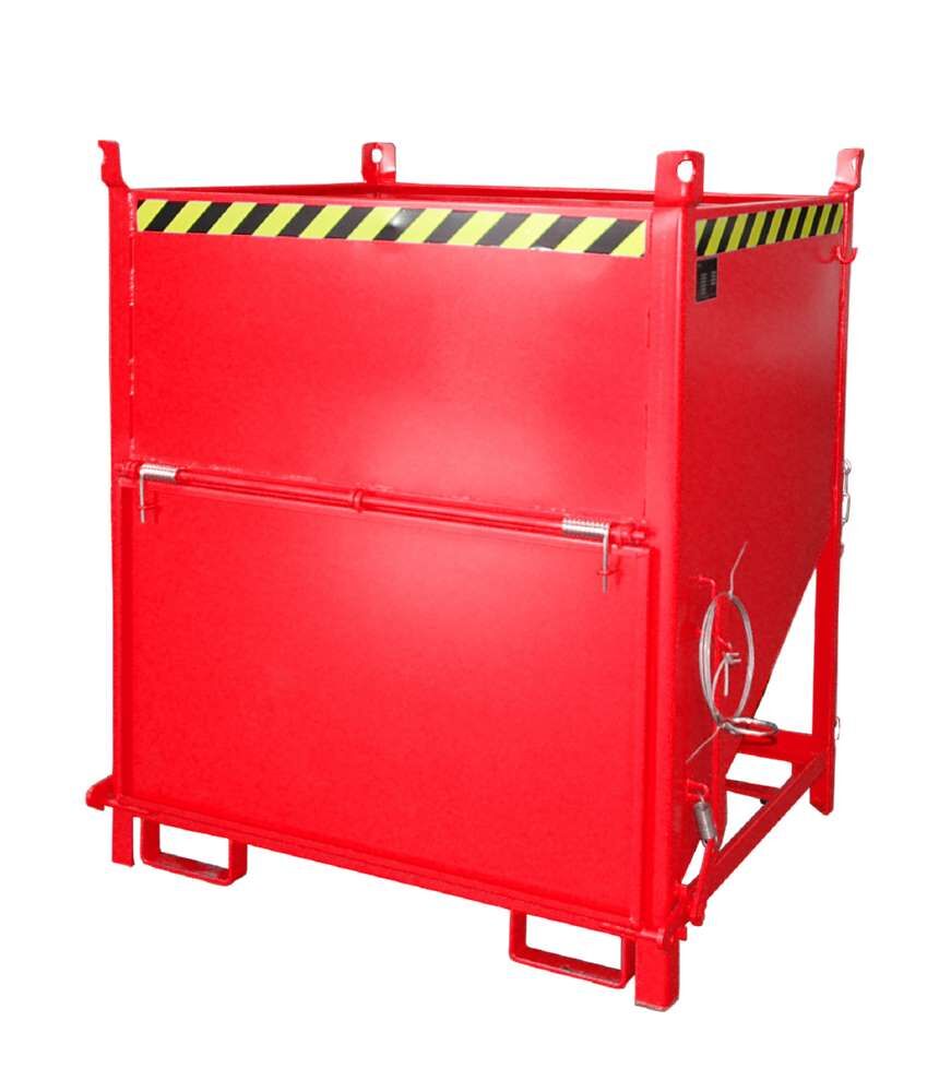 Bauer Silobehälter SGK 100 lackiert feuerrot Produktbild Bauer Silobehälter SGK 100 lackiert feuerrot bild 2