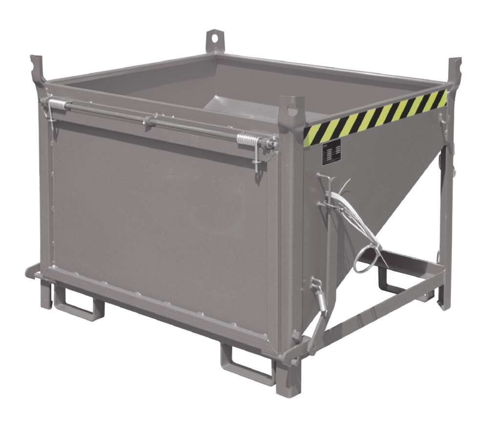 Bauer Silobehälter SGK 50 lackiert mausgrau Produktbild Bauer Silobehälter SGK 50 lackiert mausgrau