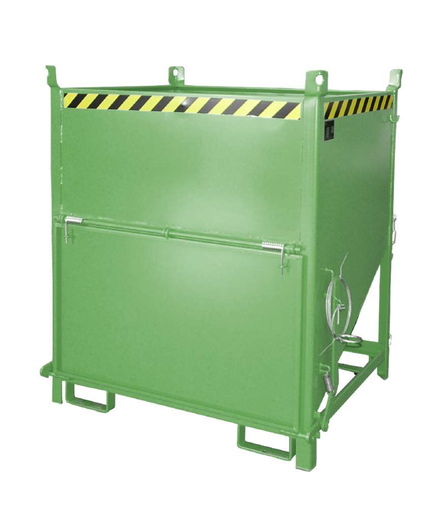 Bauer Silobehälter SGK 100 lackiert resedagrün Produktbild Bauer Silobehälter SGK 100 lackiert resedagrün bild 2