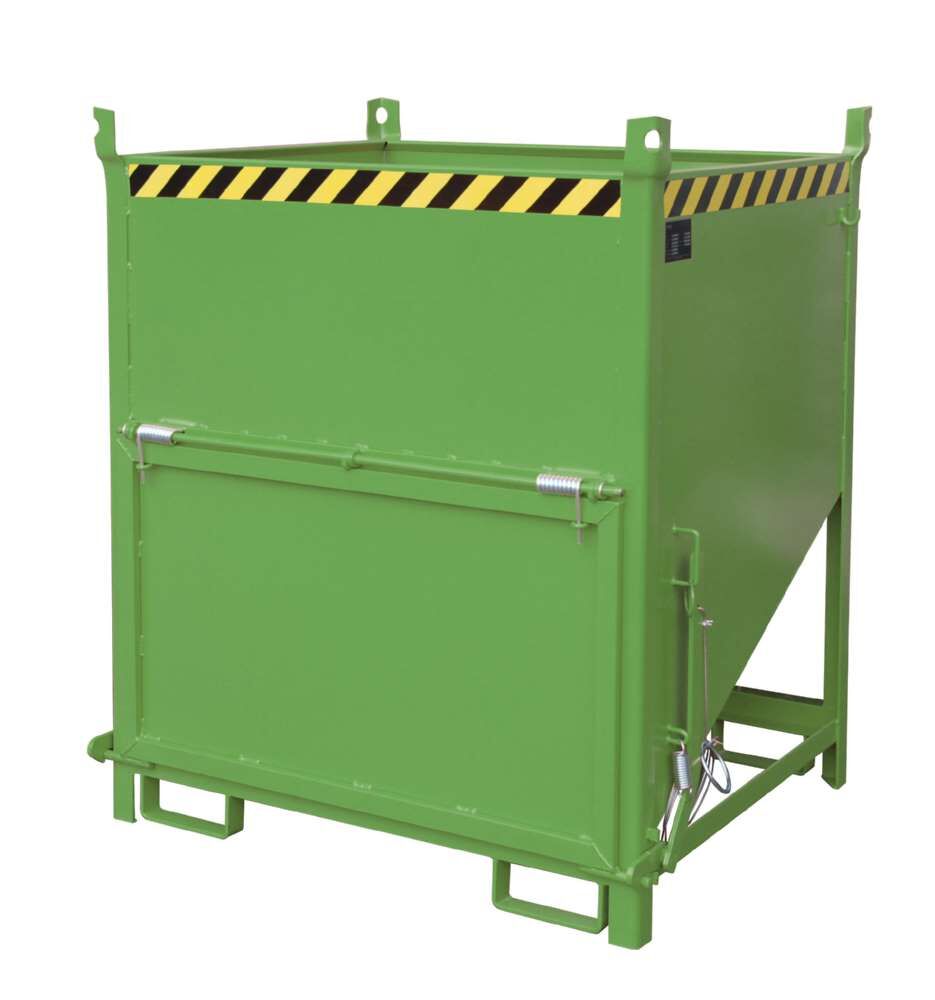 Bauer Silobehälter SGK 100 lackiert resedagrün Produktbild Bauer Silobehälter SGK 100 lackiert resedagrün