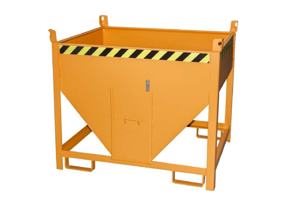 Bauer Silobehälter SGS 50 lackiert gelborange Produktbild Bauer Silobehälter SGS 50 lackiert gelborange