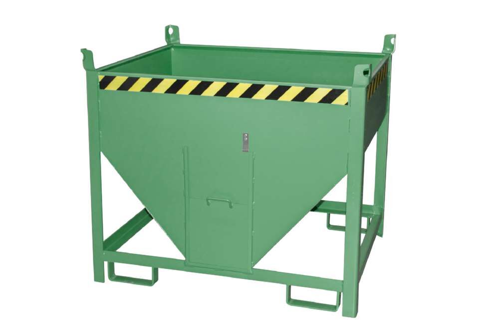 Bauer Silobehälter SGS 50 lackiert resedagrün Produktbild Bauer Silobehälter SGS 50 lackiert resedagrün