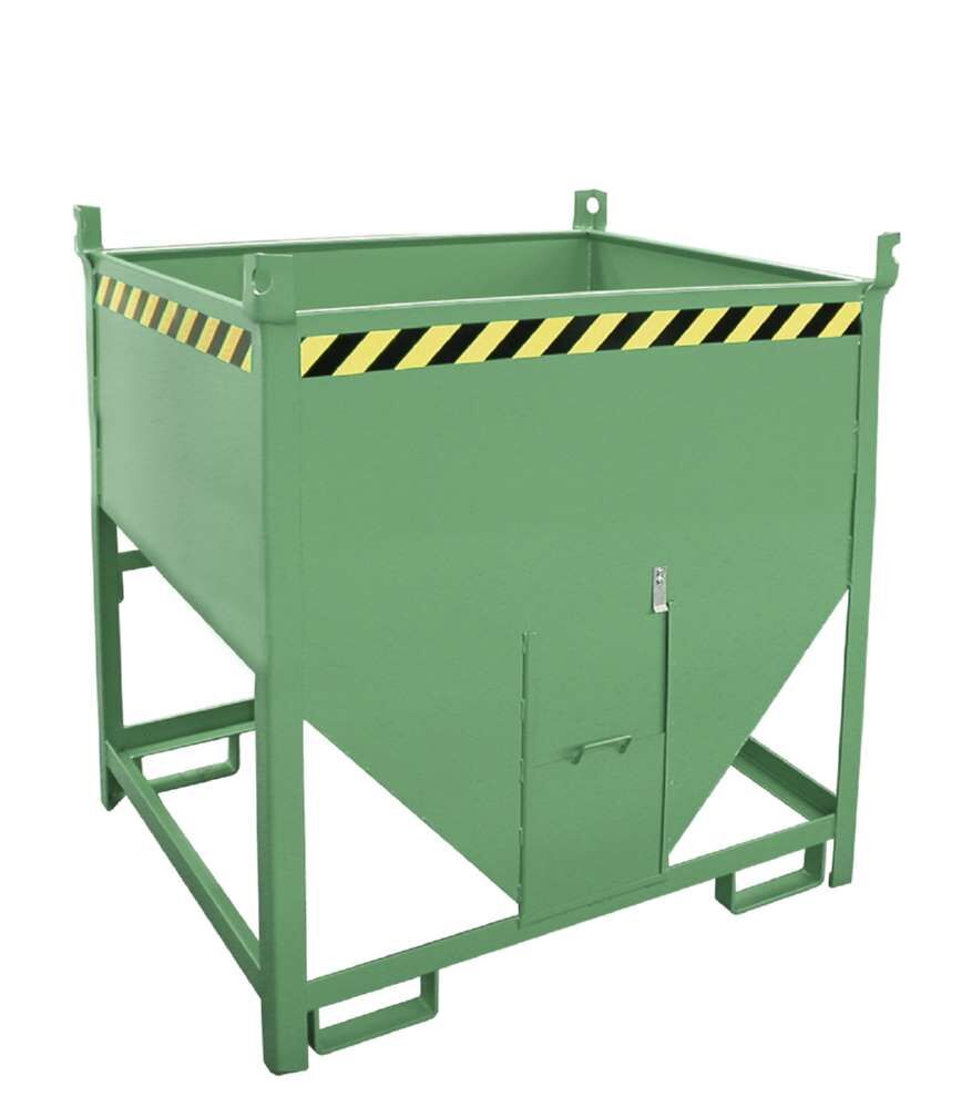 Bauer Silobehälter SGS 75 lackiert resedagrün Produktbild Bauer Silobehälter SGS 75 lackiert resedagrün