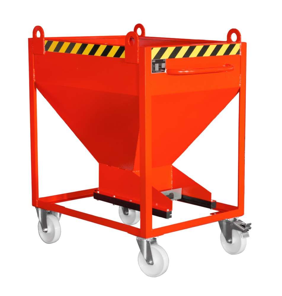 Bauer Silobehälter SR-D 375 lackiert Feuerrot Entleerung von Schüttgütern Produktbild Bauer Silobehälter SR-D 375 lackiert Feuerrot Entleerung von Schüttgütern