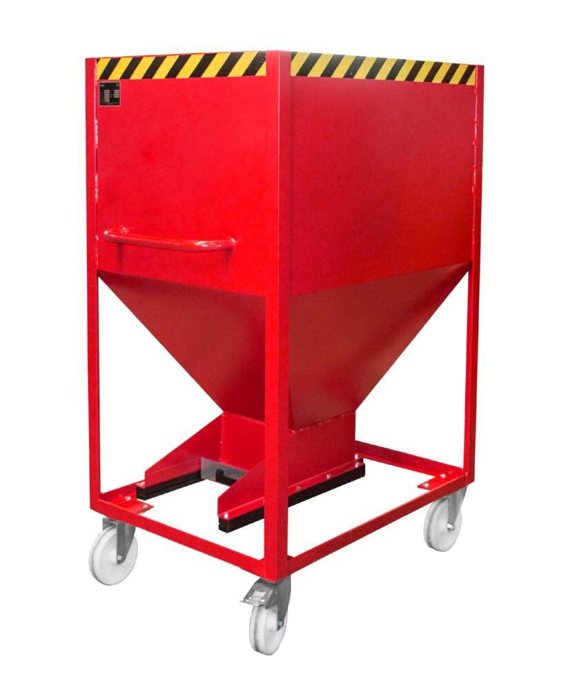 Bauer Silobehälter SR-D 600 lackiert feuerrot Entleerung von Schüttgütern Produktbild Bauer Silobehälter SR-D 600 lackiert feuerrot Entleerung von Schüttgütern