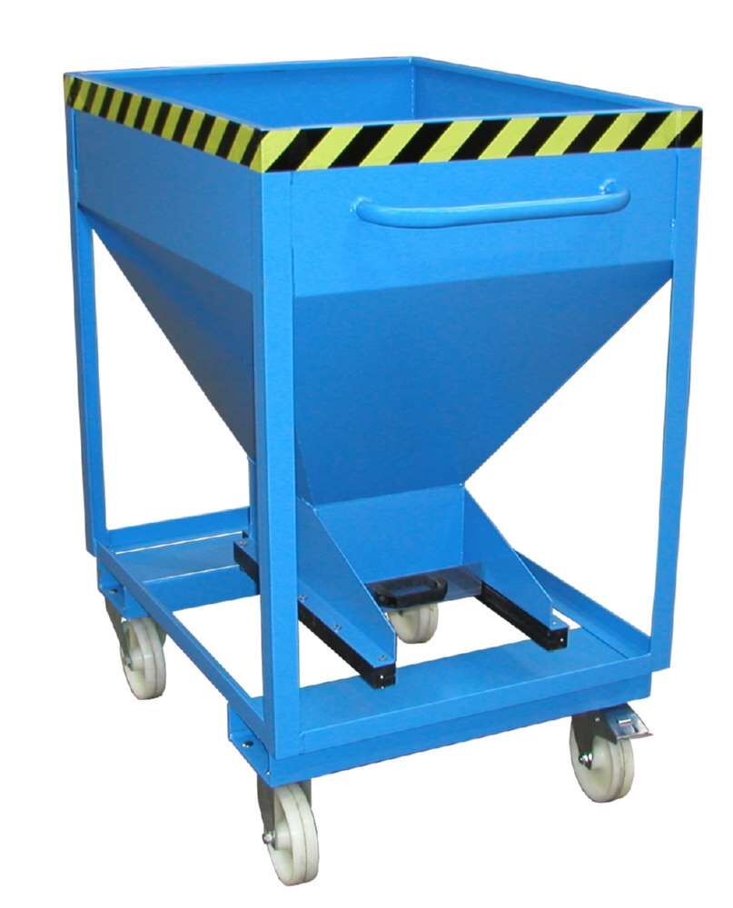 Bauer Silobehälter SRE-D 375 lackiert lichtblau Entleerung von Schüttgütern Produktbild Bauer Silobehälter SRE-D 375 lackiert lichtblau Entleerung von Schüttgütern