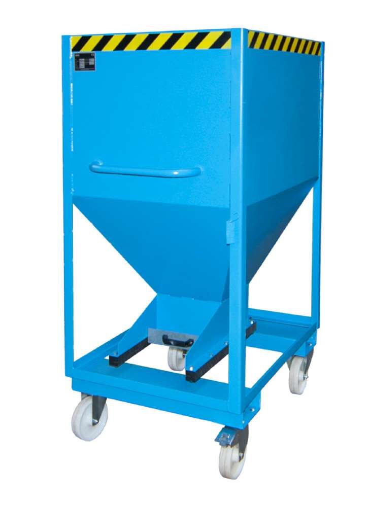 Bauer Silobehälter SRE-D 600 lackiert lichtblau Produktbild Bauer Silobehälter SRE-D 600 lackiert lichtblau