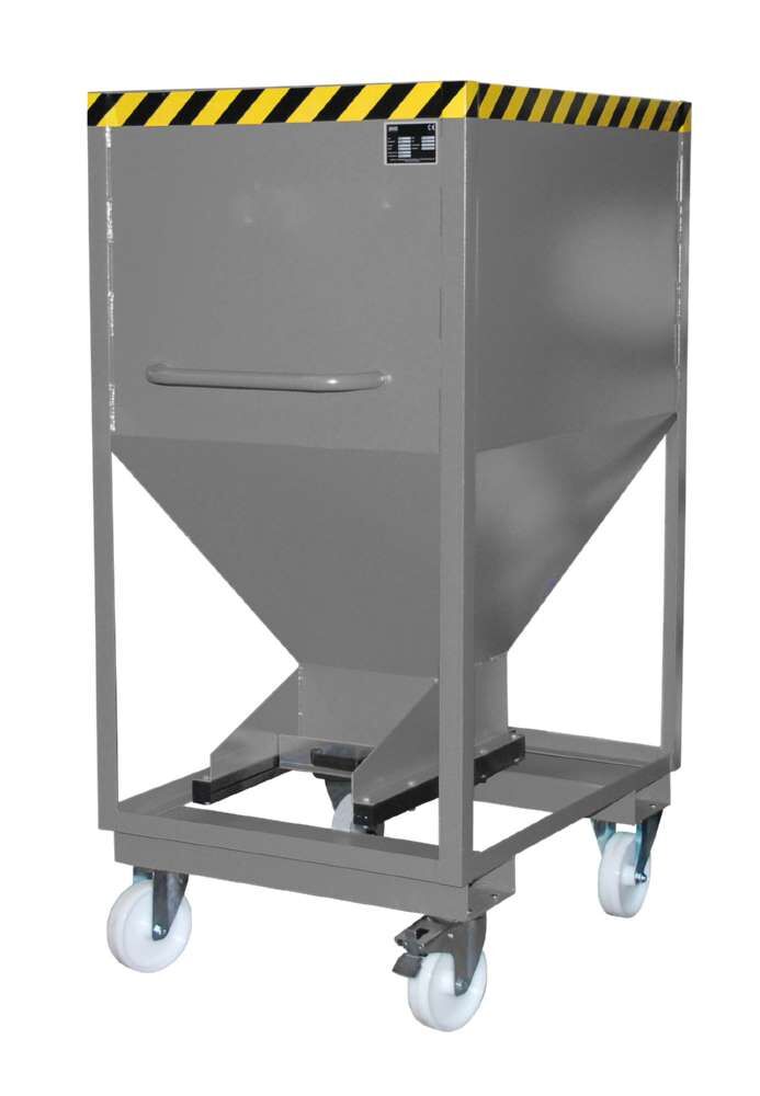 Bauer Silobehälter SRE-D 600 lackiert mausgrau Entleerung von Schüttgütern Produktbild Bauer Silobehälter SRE-D 600 lackiert mausgrau Entleerung von Schüttgütern