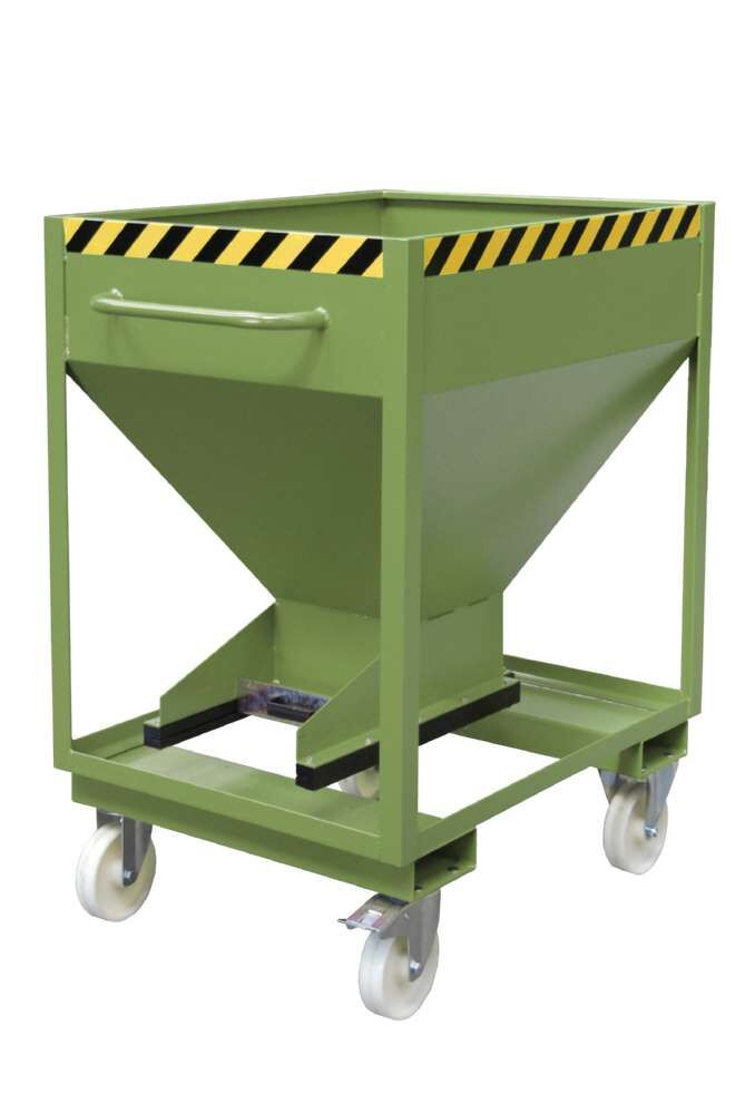 Bauer Silobehälter SRE-D 375 lackiert resedagrün Entleerung von Schüttgütern Produktbild Bauer Silobehälter SRE-D 375 lackiert resedagrün Entleerung von Schüttgütern