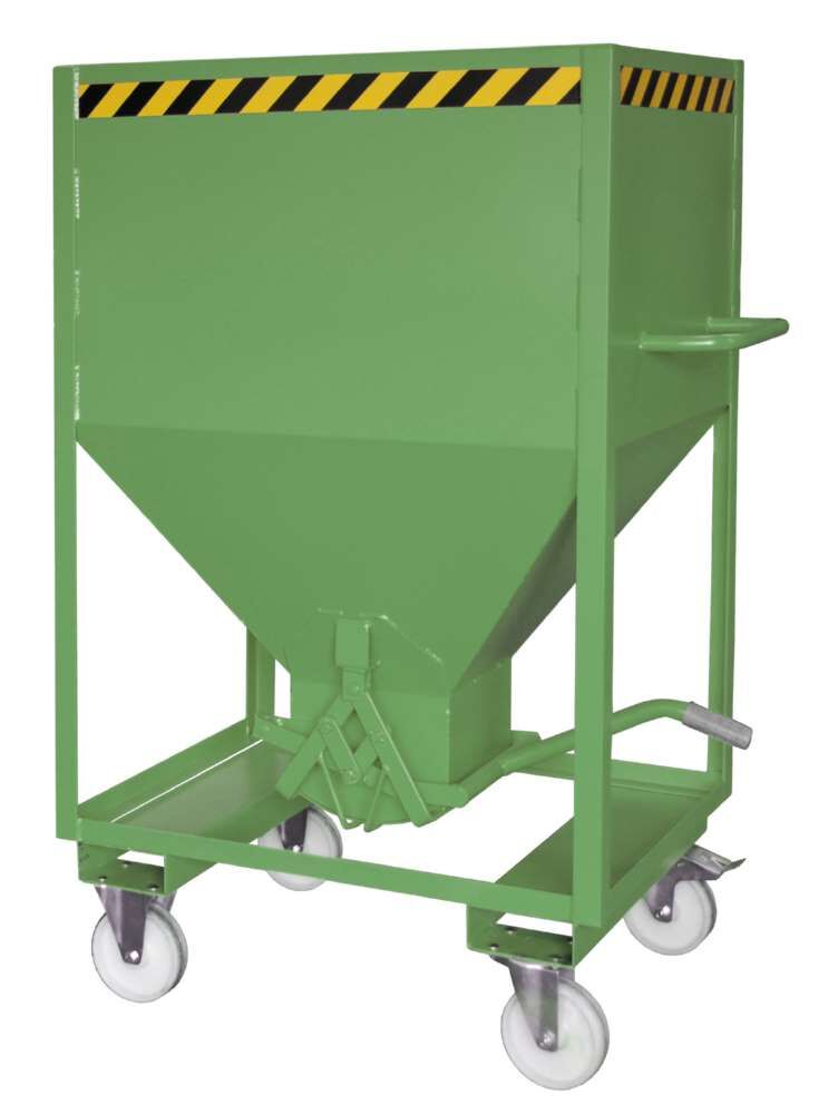 Bauer Silobehälter SRE 600 lackiert resedagrün Entleerung von Schüttgütern Produktbild Bauer Silobehälter SRE 600 lackiert resedagrün Entleerung von Schüttgütern