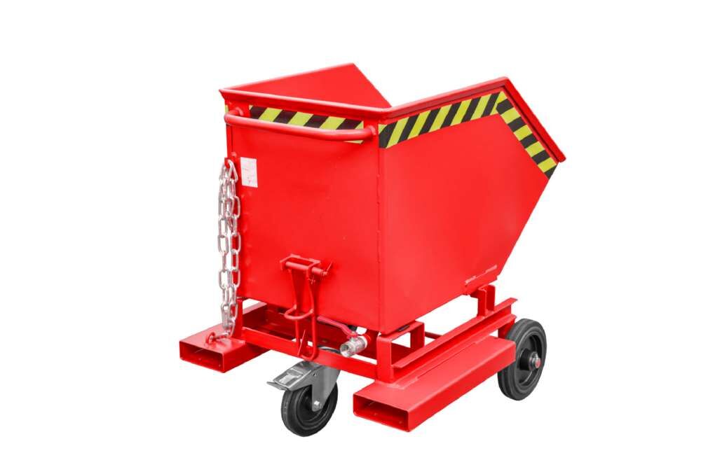 Bauer Späne-Kastenwagen SKW-ET 250 lackiert feuerrot Bauer Späne-Kastenwagen SKW-ET 250 lackiert feuerrot