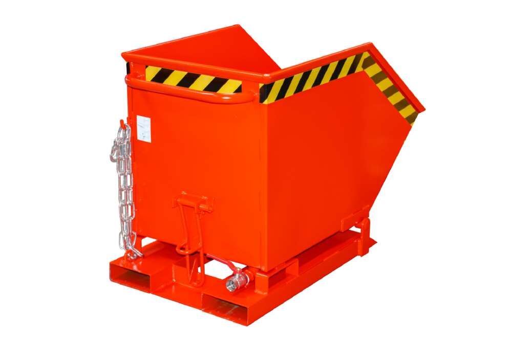 Bauer Späne-Kippmulde SKK 250 lackiert feuerrot Produktbild Bauer Späne-Kippmulde SKK 250 lackiert feuerrot