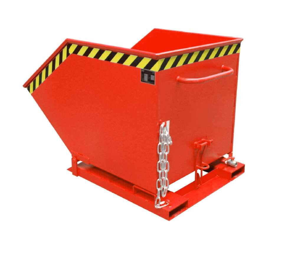 Bauer Späne-Kippmulde SKK 600 lackiert feuerrot Produktbild Bauer Späne-Kippmulde SKK 600 lackiert feuerrot bild 2