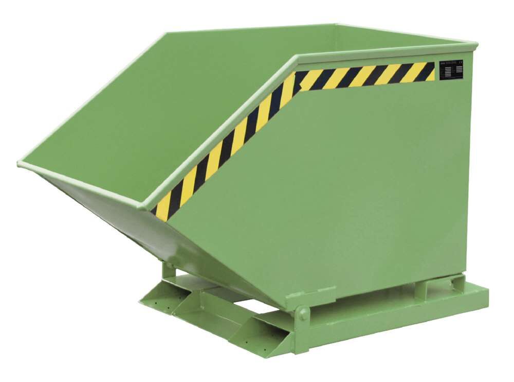 Bauer Späne-Kippmulde SKK 600 lackiert resedagrün Produktbild Bauer Späne-Kippmulde SKK 600 lackiert resedagrün