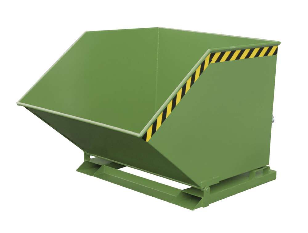 Bauer Späne-Kippmulde SKK 1000 lackier resedagrün Produktbild Bauer Späne-Kippmulde SKK 1000 lackier resedagrün