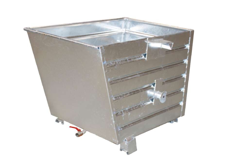 Bauer Späne-Stapelkipper BSL 70 feuerverzinkt 800 x 1200 x 900 mm Produktbild Bauer Späne-Stapelkipper BSL 70 feuerverzinkt 800 x 1200 x 900 mm