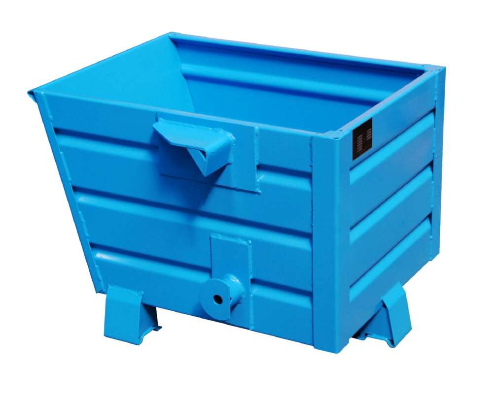 Bauer Späne-Stapelkipper BSL 30 wasserdicht lackiert lichtblau Produktbild Bauer Späne-Stapelkipper BSL 30 wasserdicht lackiert lichtblau