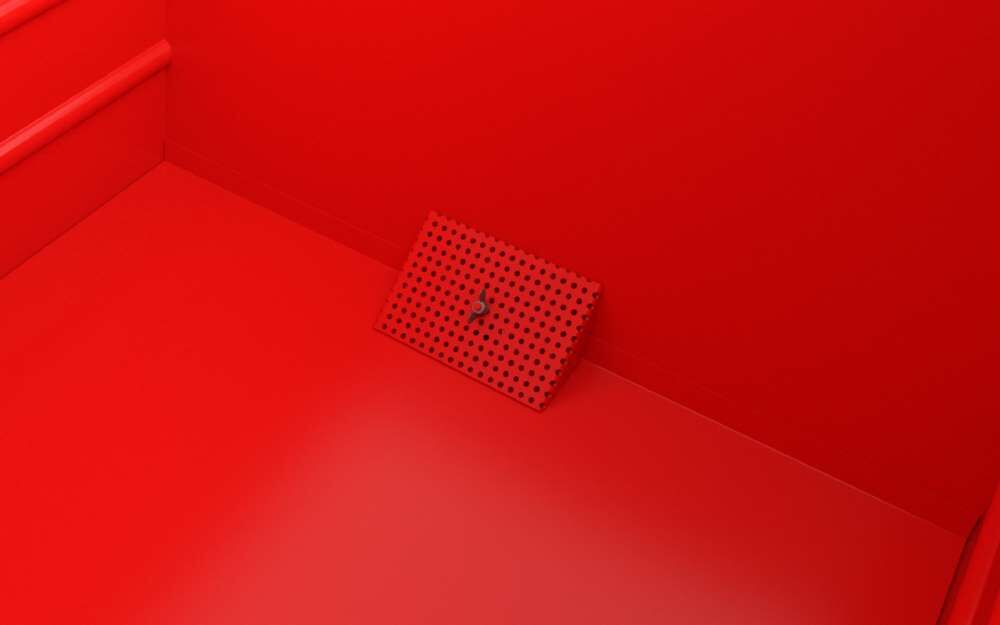 Bauer Späne-Stapelkipper BSS 90 Öl und wasserdicht lackiert feuerrot Produktbild Bauer Späne-Stapelkipper BSS 90 Öl und wasserdicht lackiert feuerrot bild 2