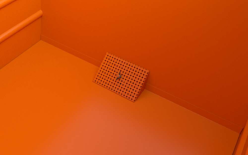 Bauer Späne-Stapelkipper BSS 150 Öl und wasserdicht lackiert gelborange Produktbild Bauer Späne-Stapelkipper BSS 150 Öl und wasserdicht lackiert gelborange bild 2