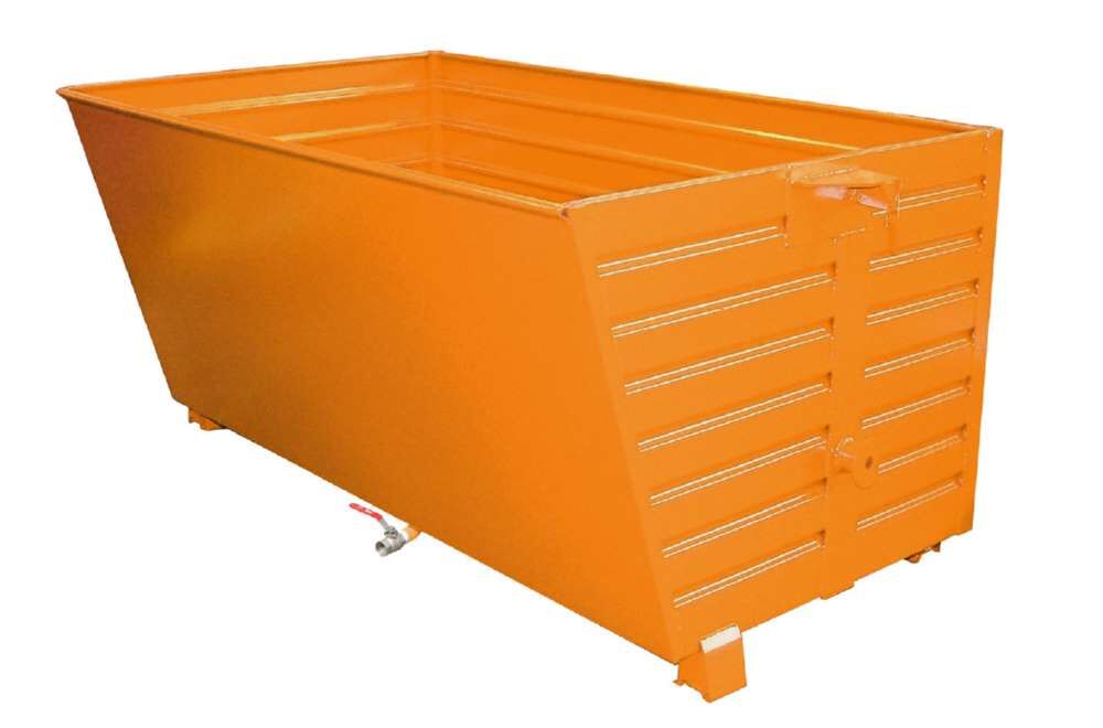 Bauer Späne Stapelkipper BSS 200 gelborange 2000 x 1200 mm Produktbild Bauer Späne Stapelkipper BSS 200 gelborange 2000 x 1200 mm