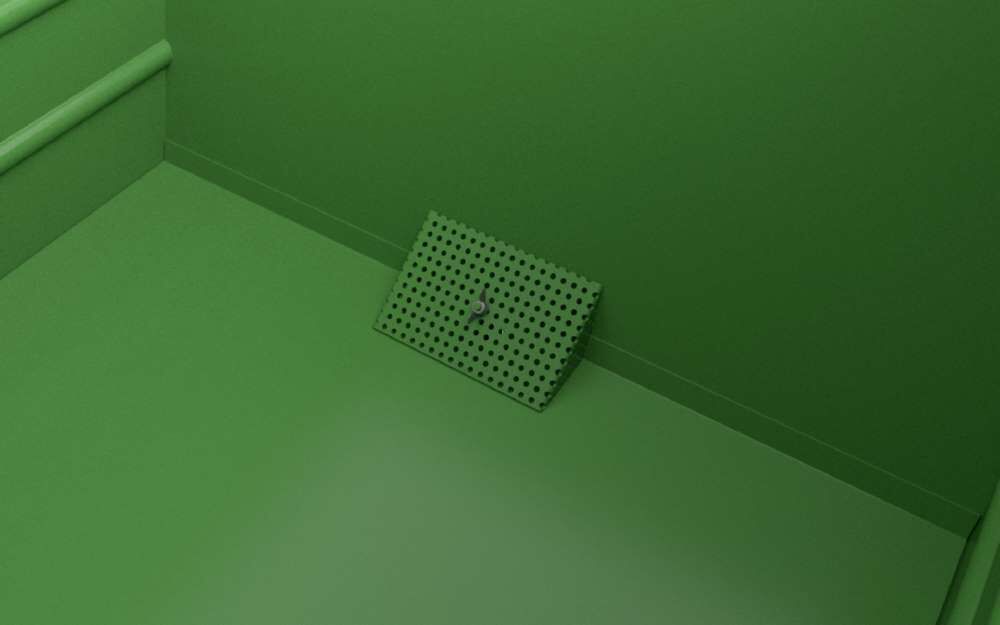 Bauer Späne-Stapelkipper BSS 90 Öl und wasserdicht lackiert resedagrün Produktbild Bauer Späne-Stapelkipper BSS 90 Öl und wasserdicht lackiert resedagrün bild 2