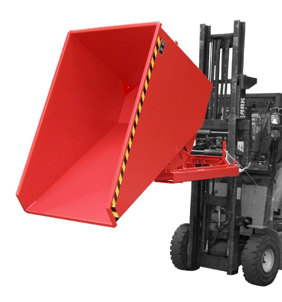 Bauer Südlohn Spänebehälter EXPO-E 1200 lackiert Feuerrot Tragfähigkeit 1500 kg Produktbild Bauer Südlohn Spänebehälter EXPO-E 1200 lackiert Feuerrot Tragfähigkeit 1500 kg