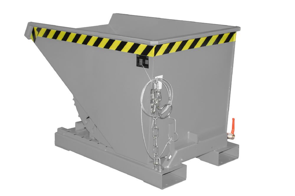 Bauer Spänebehälter EXPO-E 300 lackiert Mausgrau Breite 770 mm Produktbild Bauer Spänebehälter EXPO-E 300 lackiert Mausgrau Breite 770 mm