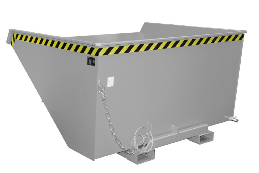 Bauer Südlohn Spänebehälter Breite 1870 mm EXPO-E 2100 lackiert Mausgrau Höhe 1095 mm Produktbild Bauer Südlohn Spänebehälter Breite 1870 mm EXPO-E 2100 lackiert Mausgrau Höhe 1095 mm