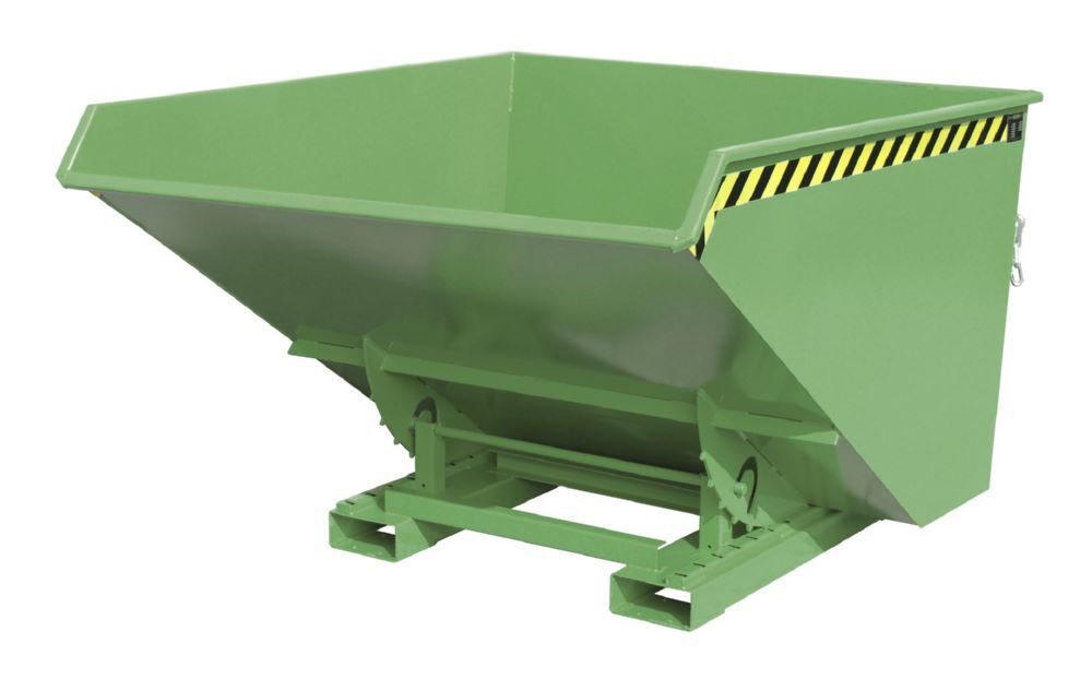 Bauer Südlohn Spänebehälter EXPO-E 1700 Breite 1570 mm lackiert Resedagrün Produktbild Bauer Südlohn Spänebehälter EXPO-E 1700 Breite 1570 mm lackiert Resedagrün