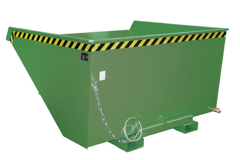 Bauer Südlohn Spänebehälter EXPO-E 2100 lackiert Resedagrün Breite 1870 mm Produktbild Bauer Südlohn Spänebehälter EXPO-E 2100 lackiert Resedagrün Breite 1870 mm