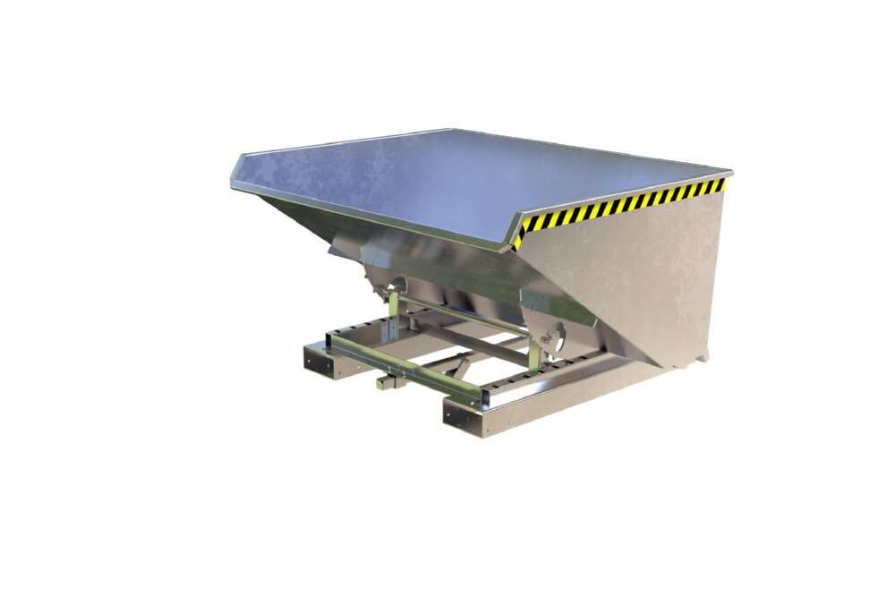 Bauer Automatischer Spänebehälter S4A 900 feuerverzinkt Produktbild Bauer Automatischer Spänebehälter S4A 900 feuerverzinkt bild 4