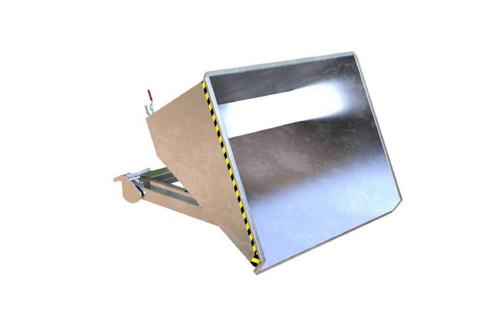 Bauer Automatischer Spänebehälter S4A 900 feuerverzinkt Produktbild Bauer Automatischer Spänebehälter S4A 900 feuerverzinkt bild 5