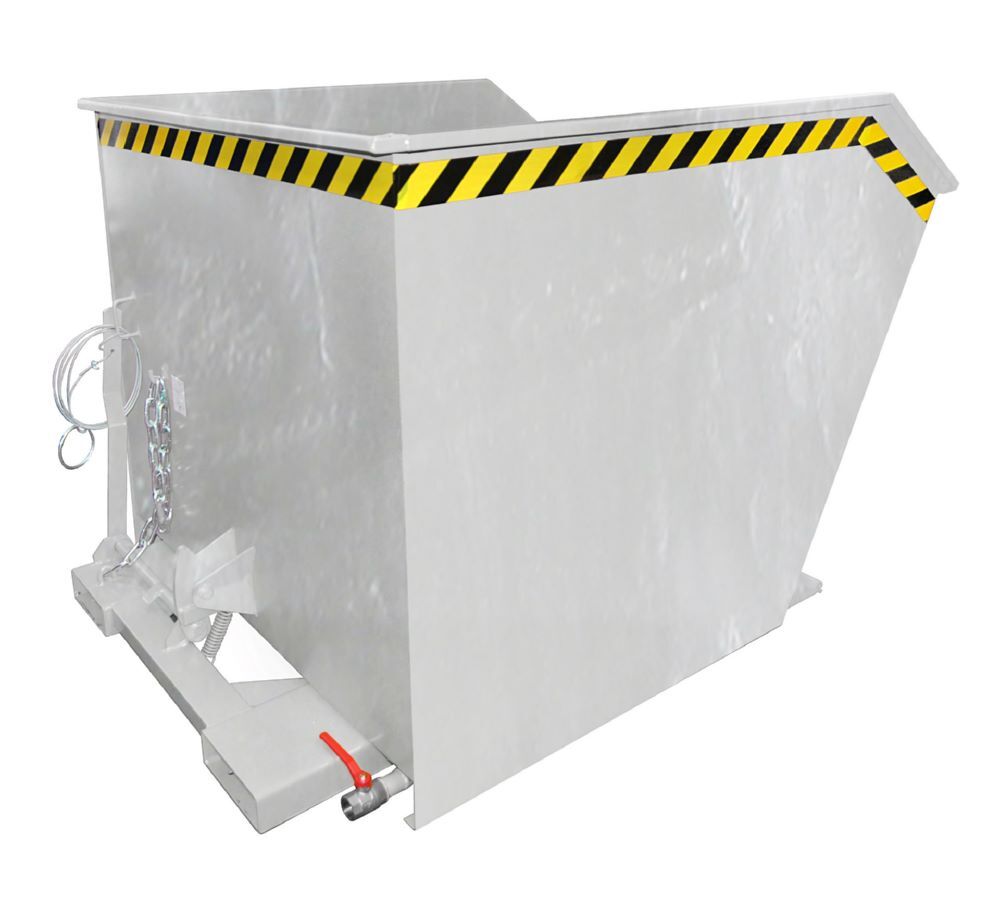 Bauer Spänebehälter GU-E 1000 feuerverzinkt Breite 1280 mm Produktbild Bauer Spänebehälter GU-E 1000 feuerverzinkt Breite 1280 mm