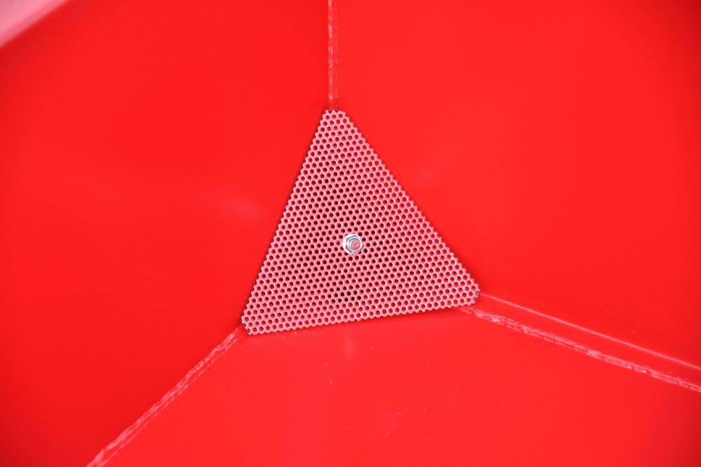 Bauer Spänebehälter GU-E 2000 lackiert Feuerrot Länge 1640 mm Produktbild Bauer Spänebehälter GU-E 2000 lackiert Feuerrot Länge 1640 mm bild 2